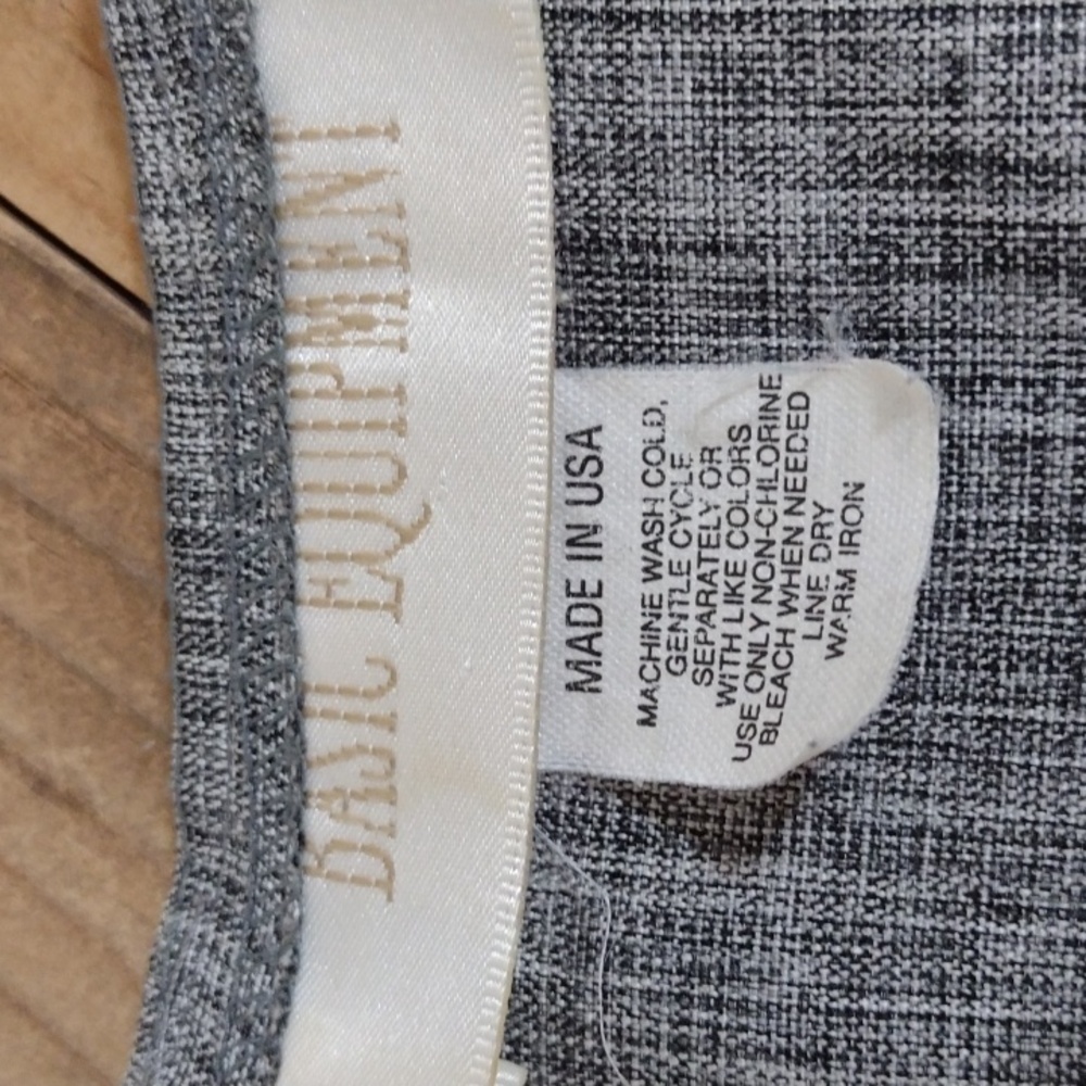 Basic Equipment Vintage Button Front Sleeveless T… - image 6